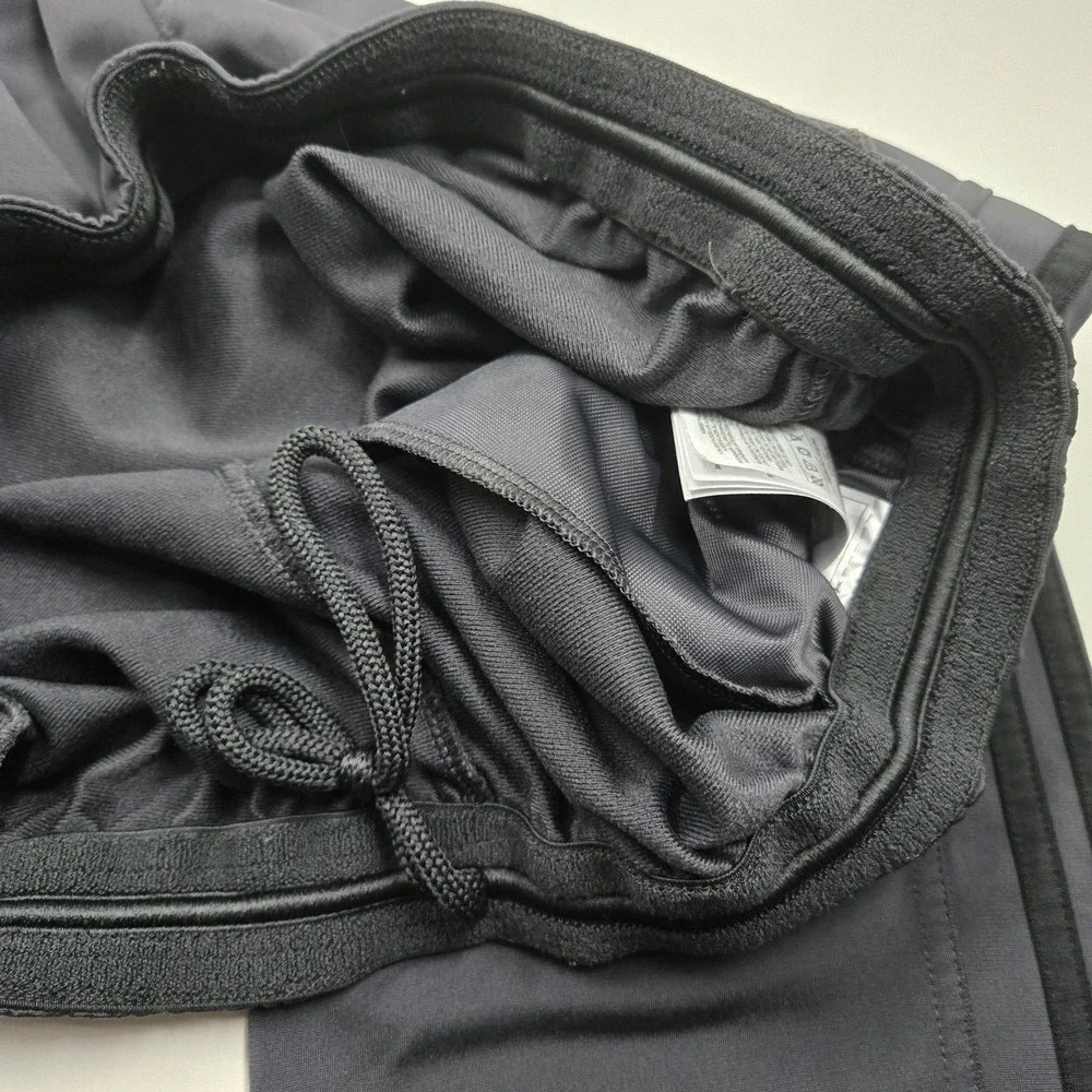 Adidas Primegreen Dark Gray 3-Stripe Track Pants Men's Size 2XL Polyester